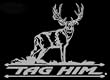Tag Him Upstream Images Silver Vinyl Wildlife Car Truck Window Decal Sticker