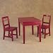 dick craft table red