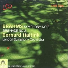 Brahms: Symphony No. 3; Serenade No. 2 [Hybrid SACD]
