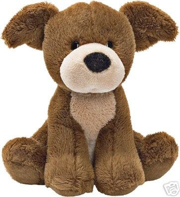 Barking Dog Toy:Animal Chatter Dog - HE BARKS! 4.5 inches by Gund