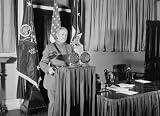 1924 photo Gen. Pershing at microphone, 9/13/24