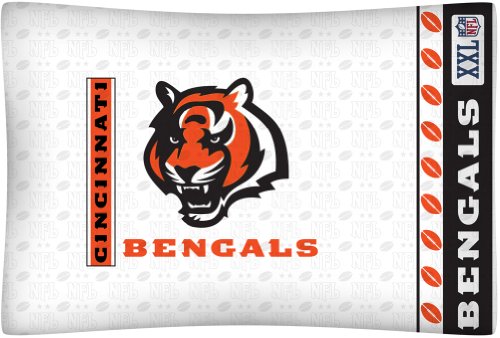 NFL Cincinnati Bengals Micro Fiber Pillow Cases (set of 2)