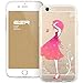 ESR iPhone 6S Plus/iPhone 6 Plus Case, Clear Soft TPU Back Cover with Cute Pattern for 5.5 inches iPhone 6S Plus/ 6 Plus(Blossom Girl)