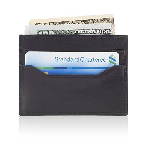 Kasper Maison Genuine Leather Mens Slim Wallet