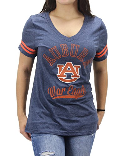 University Tees Women' s NCAA V Neck T-Shirt