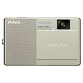 Nikon Coolpix 12.1MP Touch Screen Digital Camera - Silver (S70)