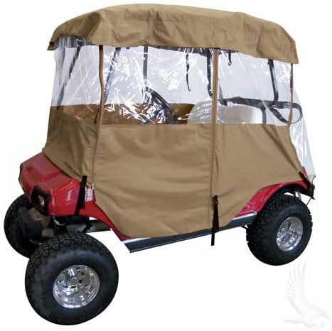 DELUXE 4 SIDED GOLF CART ENCLOSURE