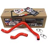 92 93 94 95 96 97 98 99 00 Honda Civic HPS Silicone Radiator Hose Kit Red by HPS