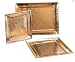 Old Dutch 11&iquest; D&eacute;cor Copper Square Hammered Tray