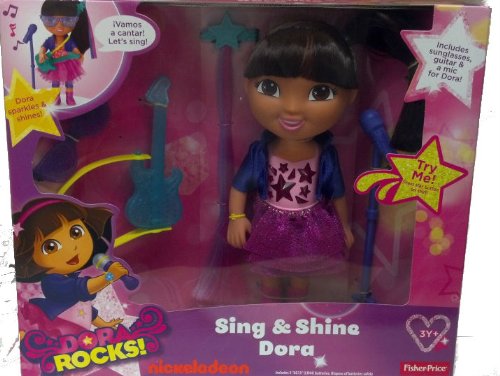 Fisher-Price Dora Rocks Sing and Shine Dora