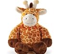 Aroma Home Hot Hugs Microwavable Giraffe Heat Pack with Lavender and Chamomile Pure Essential Oil - Made in England
