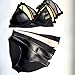 FLORAVOGUE Women Neoprene Bikini Mesh Triangle Bathing Suit Swimsuit