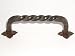 Top Knobs- Normandy Collection M711 D Handle w/backplates in Patine Rouge