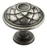Amerock BP53027-AP Galleria Feather Knob, Aged Pewter