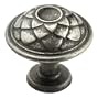 Amerock BP53027-AP Galleria Feather Knob, Aged Pewter