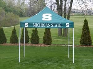 Amazon.com : Michigan State Spartans 9’x9’ Tailgate Tent Canopy - NCAA
