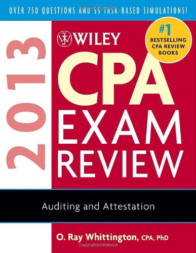 Wiley CPA Exam Review 2013, Auditing and Attestation