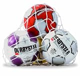 DERBYSTAR - Filet en nylon pour 10 ballons de handball - Blanc