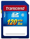 digital camera accessories Transcend TS8GSDHC6V 8 GB SDHC HD Video Card