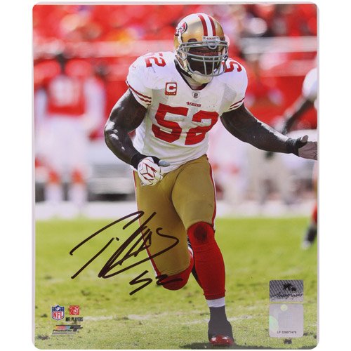San Francisco 49ers #52 Patrick Willis Autographed 8'' x 10'' Photo