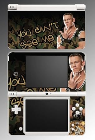 John Cena WWE Champion Belt Vinyl Decal Cover Skin Protector for Nintendo DSi XL