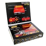 Retro Duo Twin Video Game System NES & SNES – Red & Gold