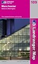 Manchester, Bolton and Warrington (Landranger Maps) (OS Landranger Map)