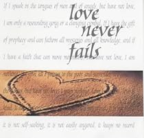 Love Never Fails (Words to Treasure)