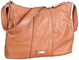 ESPRIT WALA MEDHSLDBG W45010, Damen Schultertaschen, Braun (cognac brown 220), 27x25x6 cm (B x H x T)