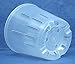 Clear Plastic Pot for Orchids 5 inch Diameter - Quantity 1