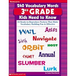 240 Vocabulary Words Kids Need to Know: 24 Ready-To-Reproduce Packets That Make Vocabulary Building Fun & Effective Grade 3