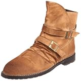 [ブラッチャーノ] Bracciano ヴィンテージ加工ドレープブーツ
