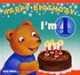 Happy Birthday I'm 4 (The Happy Birthday Books)