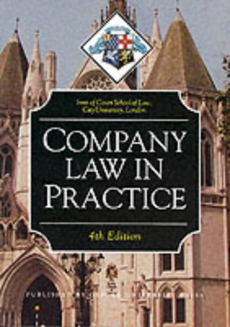 Company Law in Practice (Blackstone Bar Manual)