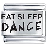 Eat Sleep Dance Italian Charms Bracelet Link