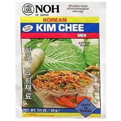 NOH Korean Kim Chee Base, 1.125-Ounce Packet, (Pack of 12)