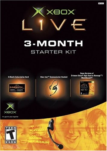 Childrens Toyshop  Video Games : Xbox Live 3 Month Starter Kit