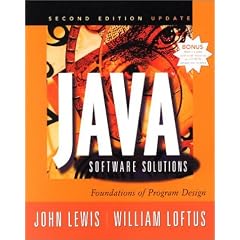 Java Software Solutions: Foundations of Program Design