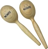 Nino Wood Egg Maracas/Pair, Medium