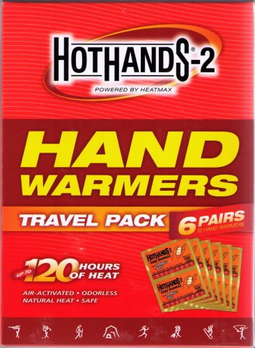 HeatMax HotHands-2 Travel Pack - 6 Pairs