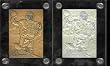 1995 Highland Mint "LIMITED EDITION" Mint Card NFL Football Collectible Matched Numbered Set: Bronze & Silver: Dan Marino- Miami Dolphins - 1994 Pinnacle Card #120