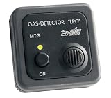 cbe Gaswarner / GAS-Detector "LPG" in grau für Wohnwagen und Reisemobile