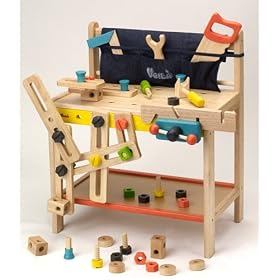 Large Wooden Workbench