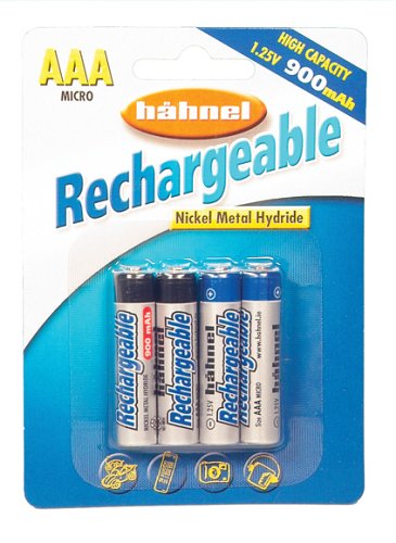 Hähnel NiMH Akku AAA Micro 900 mAh 4er Pack