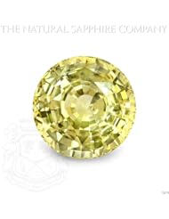 Natural Untreated Yellow Sapphire, 10.89ct. (Y2978)
