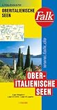  : Falk Urlaubskarte Oberitalienische Seen 1:150 000 Lago Maggiore, Lago di Como, Lago di Lugano