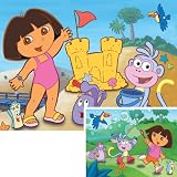 Dora the Explorer 2 Puzzles in a Box (20 pieces)