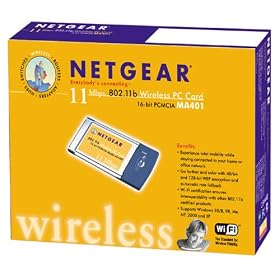 Netgear Wireless PCMCIA Adapter