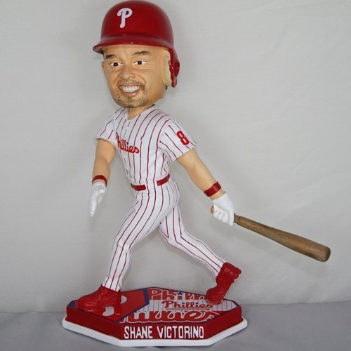 MLB Philadelphia Phillies  Victorino S. #8 Home Base Plate Bobble Head
