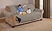 Deluxe Reversible Sofa Furniture Protector, Black / Grey - 75